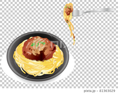 スパゲティミートソース 81363029