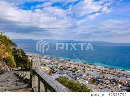 久能山東照宮 表参道からの眺め 81363792