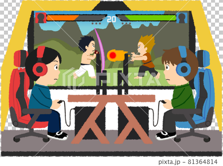 eスポーツのイラスト eスポーツのイラスト 81364814