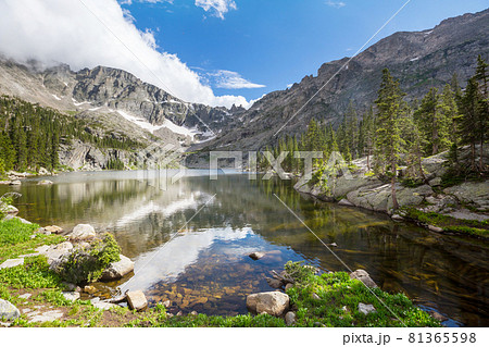 Mountain lake Mountain lake 81365598