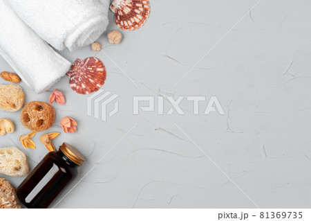 natural cosmetic skincare blank bottle packaging with leaves herb natural cosmetic skincare blank bottle packaging with leaves herb 81369735