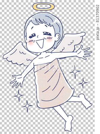 天使 終活 幸せ 死のイラスト 天使 終活 幸せ 死のイラスト 81370902