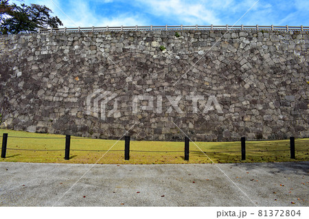 円弧の石垣　東北三名城　白河小峰城(白河城、小峰城) 81372804