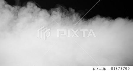 smoke background and dense fog 81373799