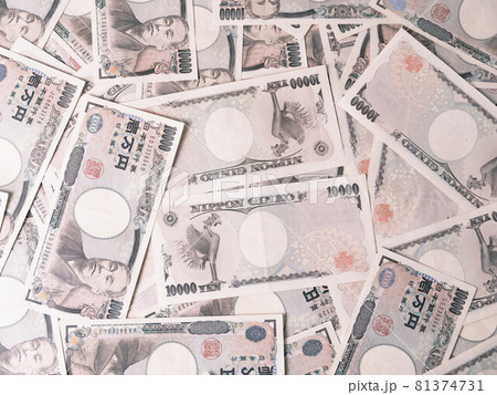 1万円札 81374731
