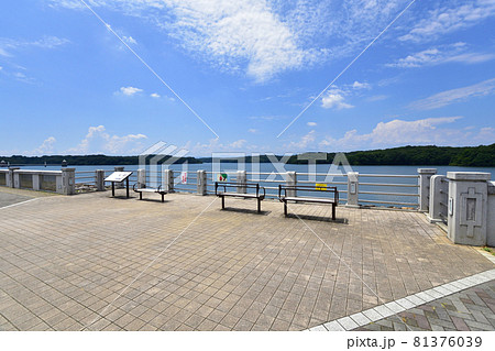 山口貯水池と村山貯水池と周辺の風景 81376039