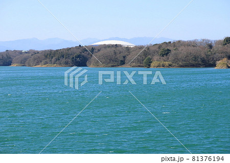 山口貯水池と村山貯水池と周辺の風景 山口貯水池と村山貯水池と周辺の風景 81376194
