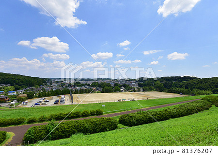 山口貯水池と村山貯水池と周辺の風景 81376207