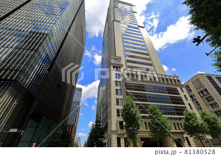 東京 丸の内の都市風景 大手町野村ビル 東京 丸の内の都市風景 大手町野村ビル 81380528
