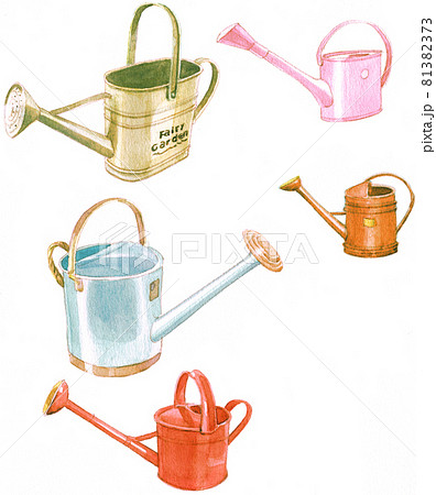 水彩 ジョーロbのイラスト素材 水彩 ジョーロbのイラスト素材