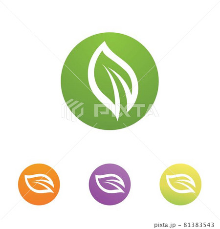 Logos of green Tree leaf ecology 81383543