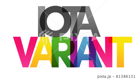 IOTA VARIANT Colored rainbow text 81386131