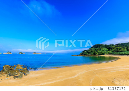 白浜海水浴場　【長崎県松浦市鷹島】 81387172