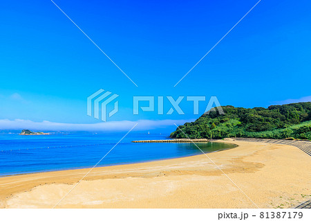 白浜海水浴場　【長崎県松浦市鷹島】 81387179
