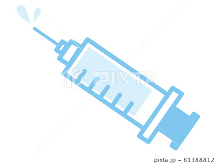 注射器 ワクチン接種 予防接種のイラスト素材 注射器 ワクチン接種 予防接種のイラスト素材