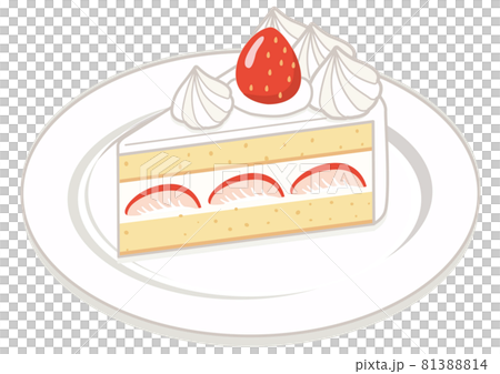 スイーツイラスト ショートケーキのイラスト素材 スイーツイラスト ショートケーキのイラスト素材