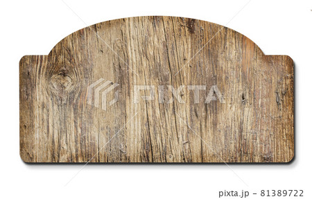 wooden sign blank 81389722