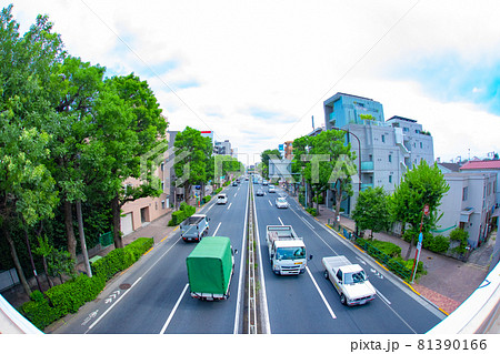 環七通りの交通　東京都の幹線道路【交通イメージ】 81390166