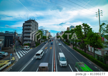 環七通りの交通 東京都の幹線道路【交通イメージ】 環七通りの交通 東京都の幹線道路【交通イメージ】 81390277