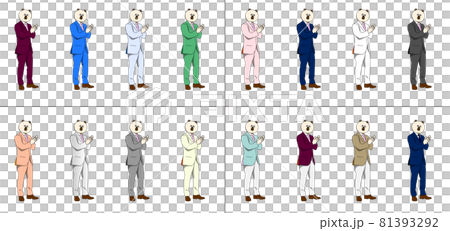 Fashionable intelligent suit polar bear set Fashionable intelligent suit polar bear set 81393292