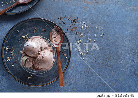 Chocolate Ice cream 81393849
