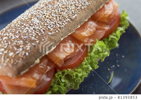 Salmon sandwich Salmon sandwich 81393853