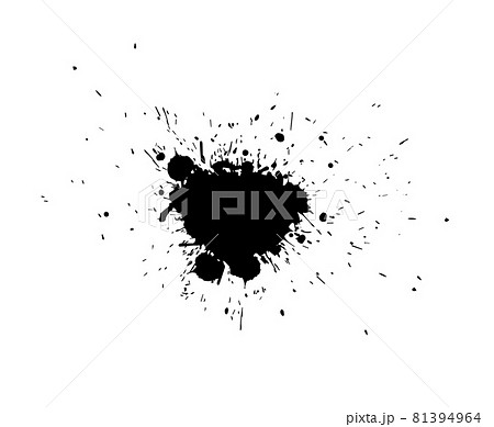 Paint stains black blotch background. Grunge Design Element. Brush Strokes. Vector illustration Paint stains black blotch background. Grunge Design Element. Brush Strokes. Vector illustration 81394964