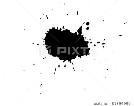 Paint stains black blotch background. Grunge Design Element. Brush Strokes. Vector illustration Paint stains black blotch background. Grunge Design Element. Brush Strokes. Vector illustration 81394990