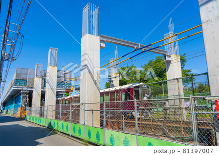 阪急線の連続立体交差工事 阪急線の連続立体交差工事 81397007