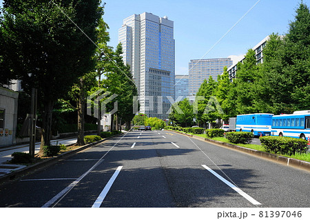 8月 千代田310茱萸坂と警備車両・山王パークタワー 8月 千代田310茱萸坂と警備車両・山王パークタワー 81397046