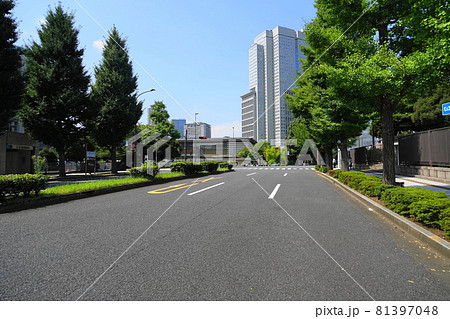 8月　千代田308首相官邸と茱萸坂･山王パークタワー 81397048