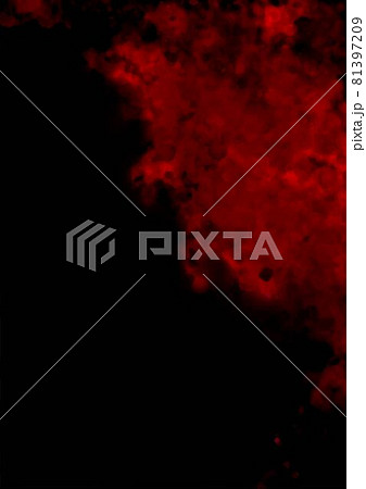 幻想的な赤い血の水彩テクスチャ背景 幻想的な赤い血の水彩テクスチャ背景 81397209