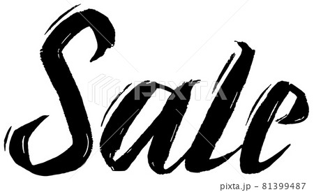 Sale Hand drawn Brush pen lettering  81399487