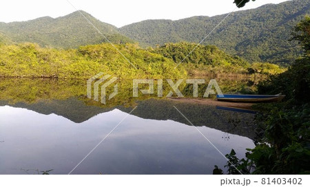 Paraty Mirim bay in Paraty, Rio de Janeiro, Brazil 81403402