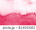 Pink watercolour background with splashes . Abstract texture 81403482