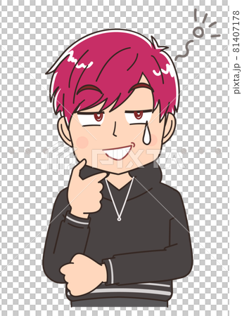 赤髪のインフルエンサー クリエイター 赤髪のインフルエンサー クリエイター 81407178