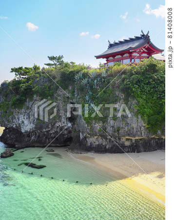 沖縄 那覇 波の上ビーチ・波上宮 Naminoue Beach, Naminoue Shrine 81408008