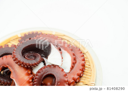 茹でた真蛸の足　 81408290