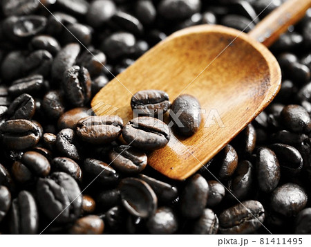 コーヒー豆 計量 量る コーヒー豆 計量 量る 81411495