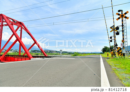 上田電鉄別所線千曲川橋梁(城下駅側)付近(長野県上田市)【2021.8】 81412718