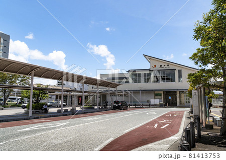 JR東海道線の袋井駅／北口 81413753