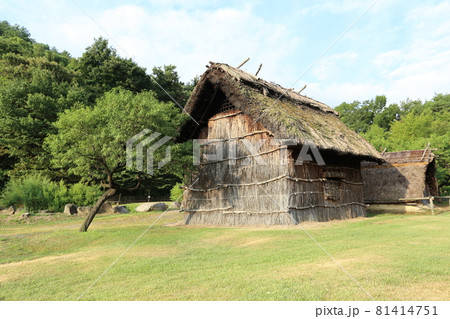 千曲市森将軍塚古墳館 科野の村 復元住居 千曲市森将軍塚古墳館 科野の村 復元住居 81414751