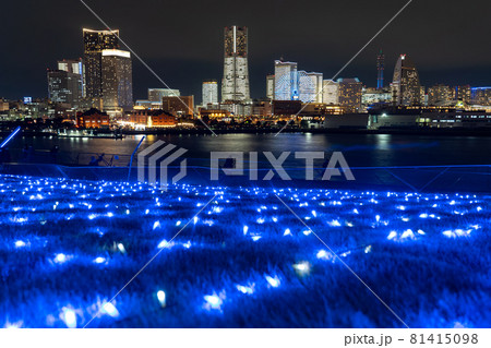 横浜/ 2020 みなとみらい21オフィス全館ライトアップ(TOWERS Milight ) 横浜/ 2020 みなとみらい21オフィス全館ライトアップ(TOWERS Milight ) 81415098