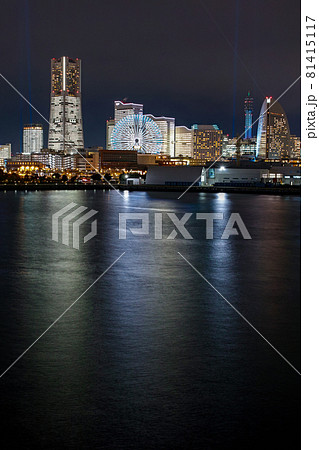 横浜/ 2020 みなとみらい21オフィス全館ライトアップ(TOWERS Milight ) 横浜/ 2020 みなとみらい21オフィス全館ライトアップ(TOWERS Milight ) 81415117