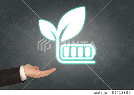 自然環境に優しい持続可能エネルギー Eco friendly Sustainable energy 81418389