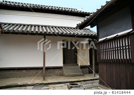 江戸時代末期の日本家屋 旧中筋家住宅 重要文化財 和歌山市 江戸時代末期の日本家屋 旧中筋家住宅 重要文化財 和歌山市 81418444