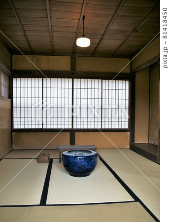 江戸時代末期の日本家屋 旧中筋家住宅 重要文化財 和歌山市 江戸時代末期の日本家屋 旧中筋家住宅 重要文化財 和歌山市 81418450
