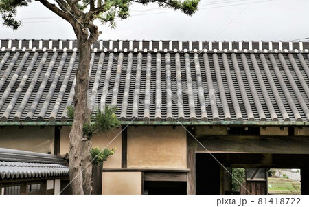 江戸時代末期の日本家屋 旧中筋家住宅 重要文化財 和歌山市 江戸時代末期の日本家屋 旧中筋家住宅 重要文化財 和歌山市 81418722