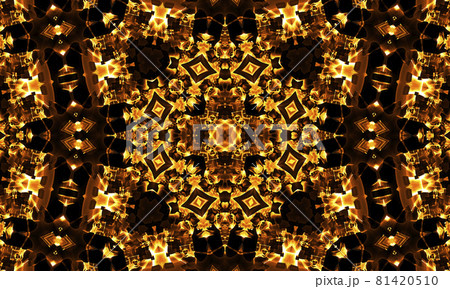 Abstract cool cross kaleidoscope motive X, super resolution for your project Abstract cool cross kaleidoscope motive X, super resolution for your project 81420510