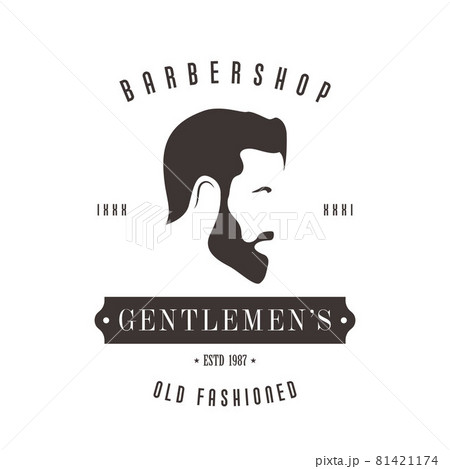 Vintage Barbershop logo for your design. 81421174